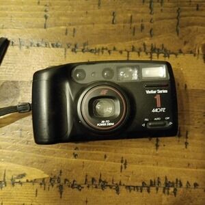Vivitar Series 1 440 PZ 38-70mm AF Power Zoom 35mm Film Camera - Untested Ce